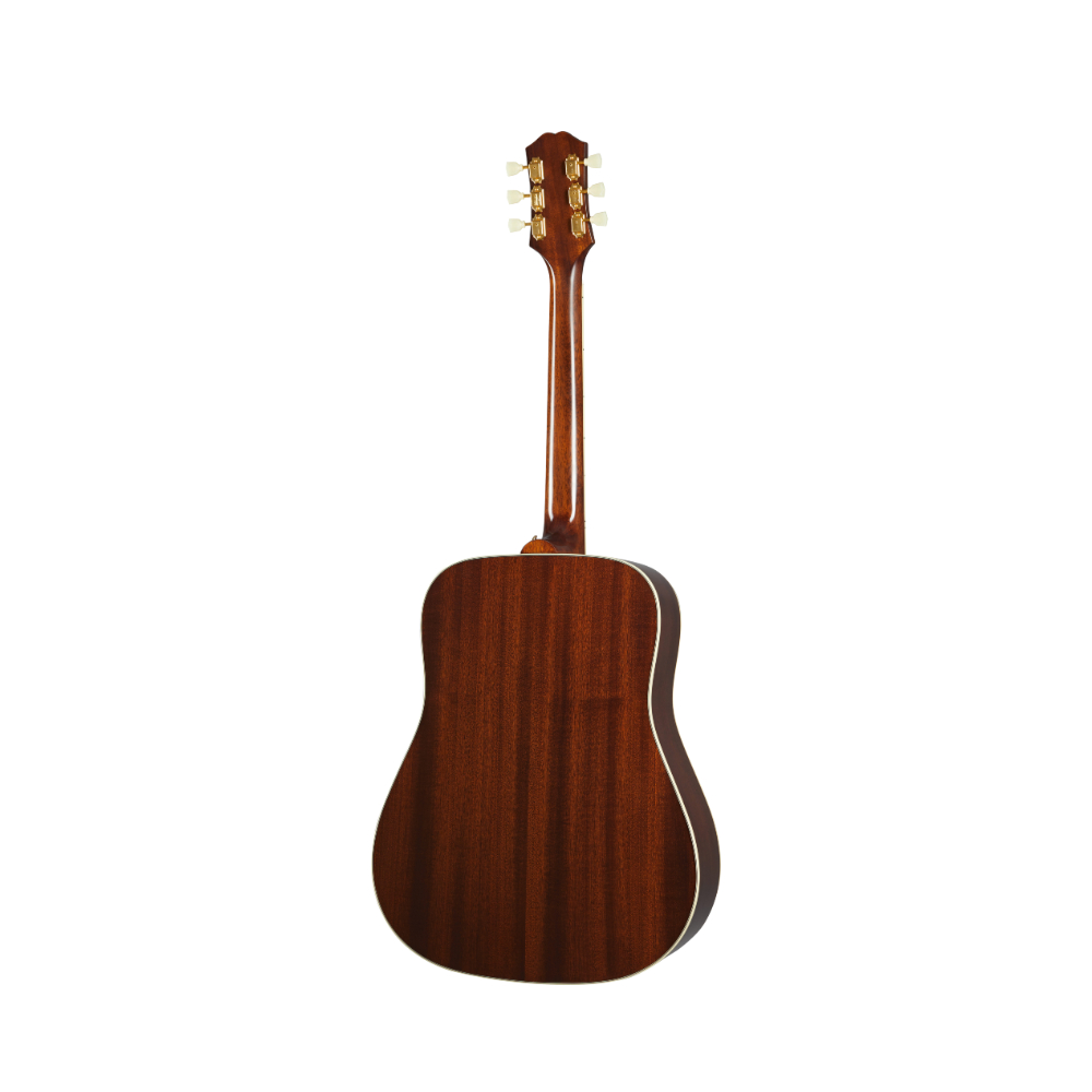Epiphone Hummingbird Acoustic Guitar - All Solid Wood / Fishman Sonitone / Aged Natural Antique Gloss (IGMTHUMANAGH1)