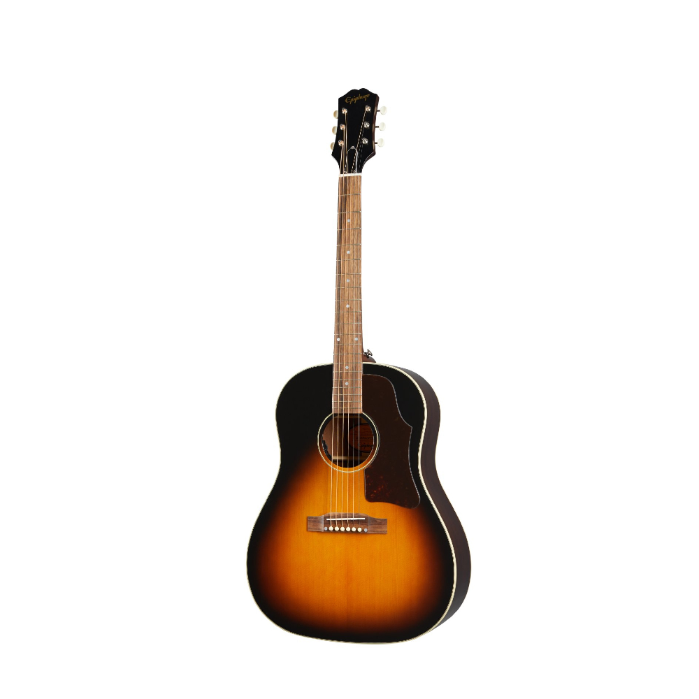 Epiphone J-45 Acoustic Guitar - All Solid Wood / Fishman Sonitone / Aged Vintage Sunburst (IGMTJ455AVSNH1)