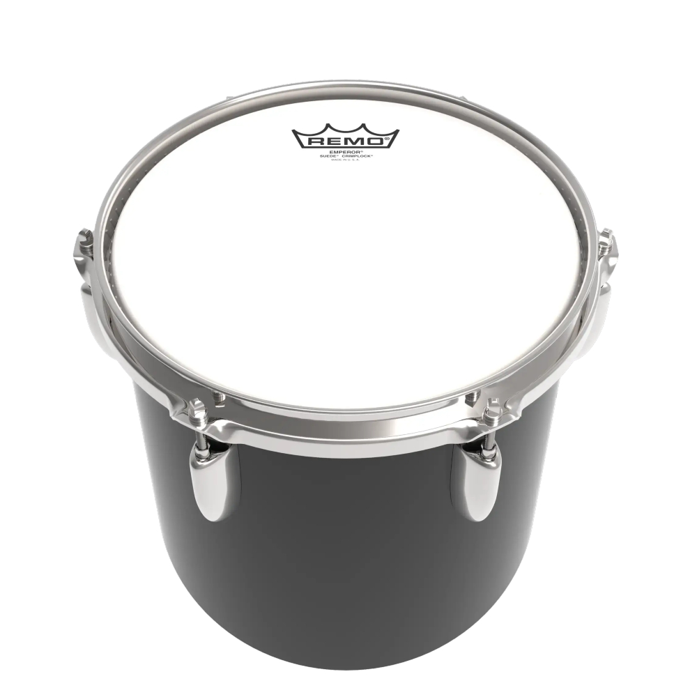 Remo BE-0814-MP 14-inch Emperor Suede Crimplock Tenor Drumhead