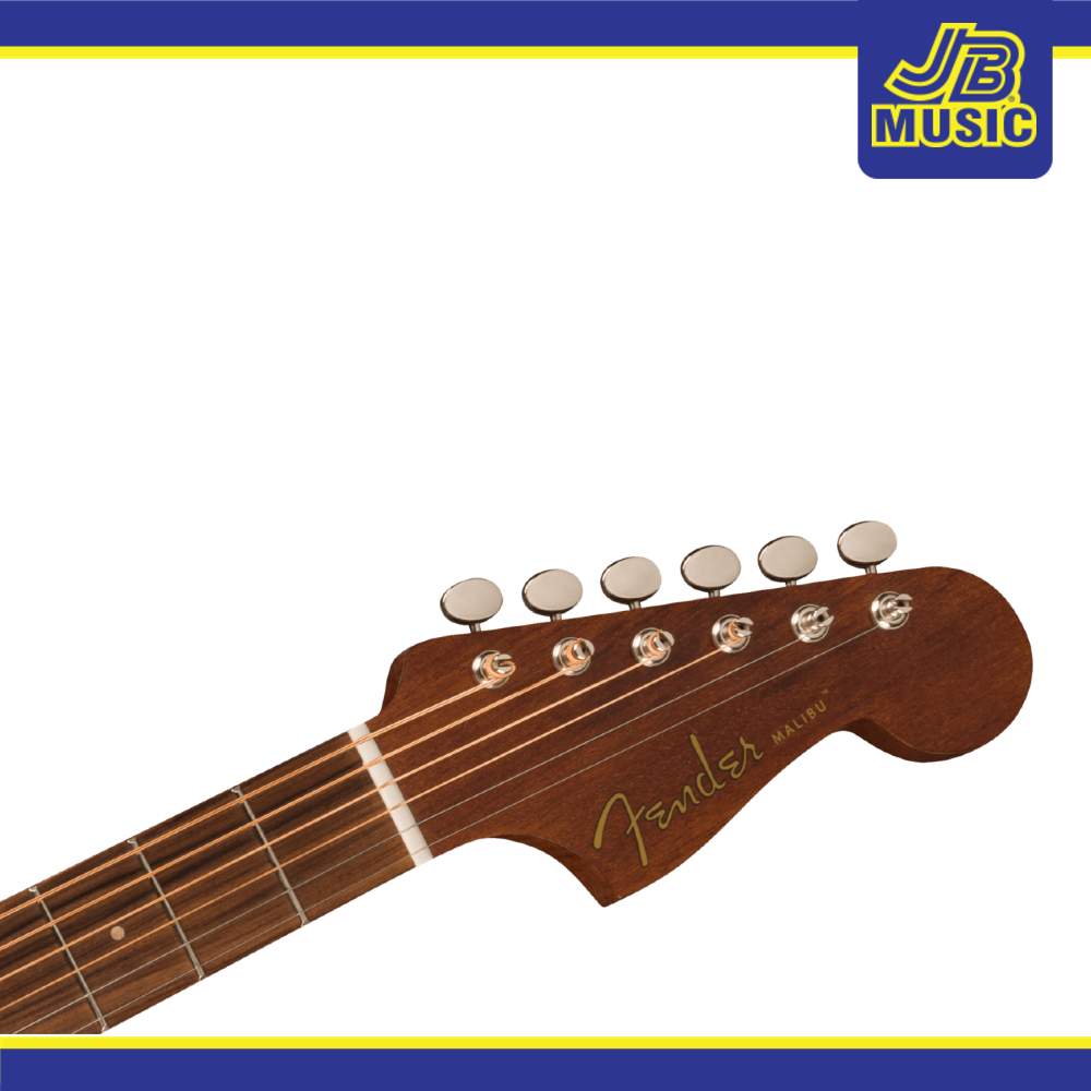 Fender Malibu Special Acoustic Electric - Natural Mahogany Pau Ferro Fingerboard w/Bag (970822122)