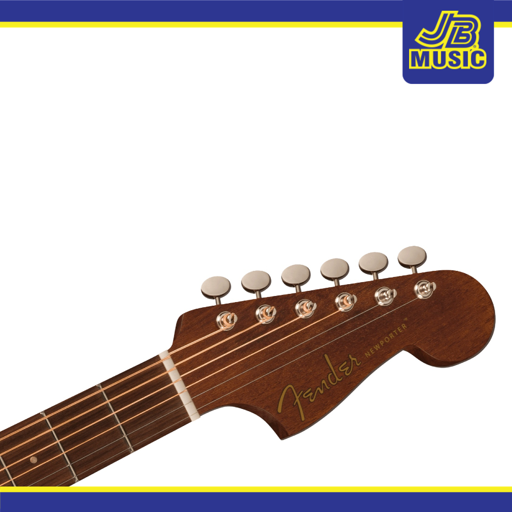 Fender Newporter Special Acoustic Electric - Mahogany Pau Ferro Fingerboard in Honey Burst w/Bag (970843142)