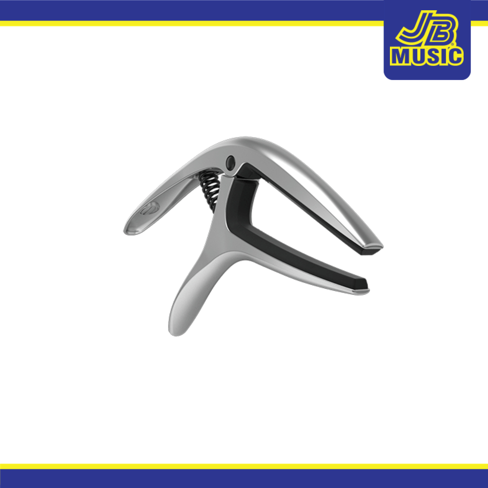 Ernie Ball Axis Capo Dual Radius Guitar Capo - Silver Satin (9601)