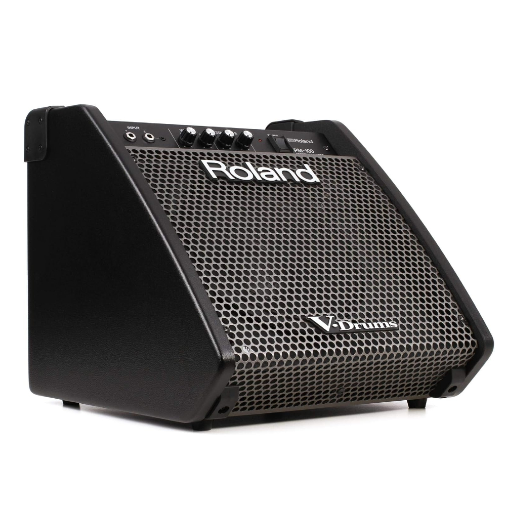 Roland PM-100 80-Watts Compact Electronic V-Drum Set Monitor Speaker
