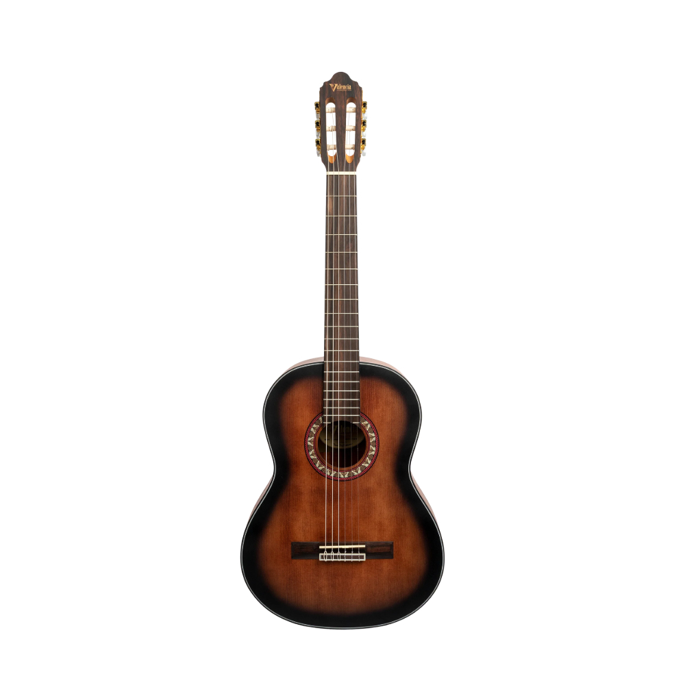 Valencia VC404HSB Classical Guitar 4/4 Size (Historic Sunburst)