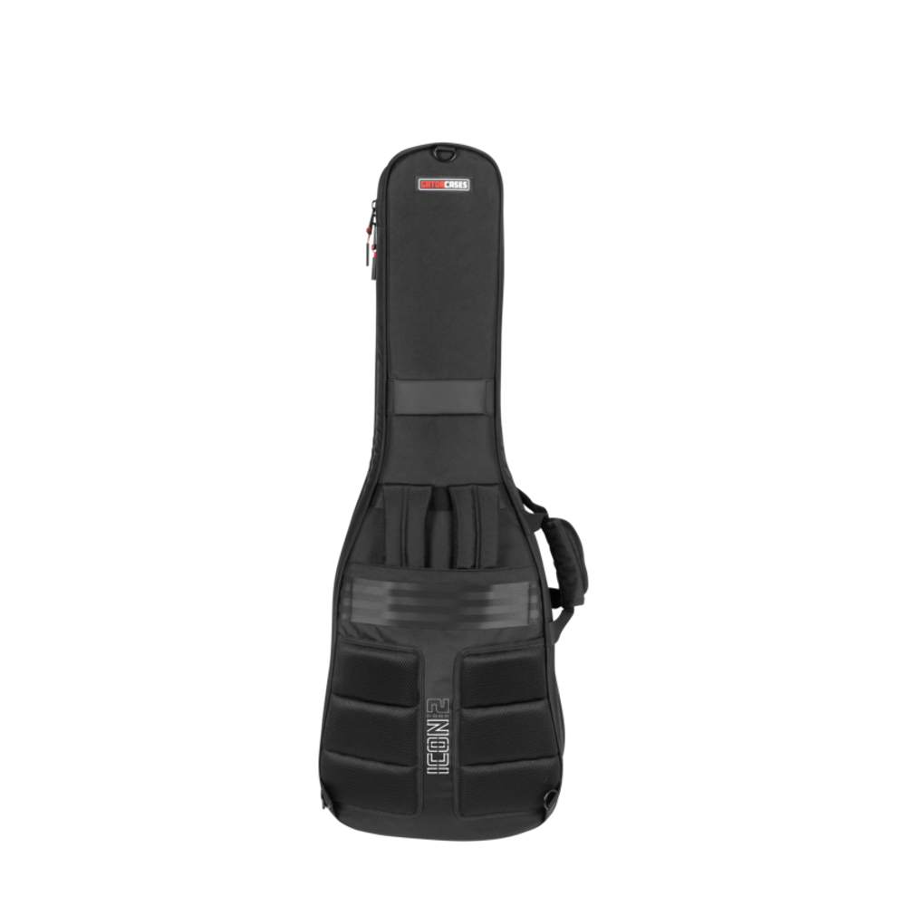 Gator G-ICONTTELEC-BLK Take Two Series Dual Electric Guitar Bag (Black)