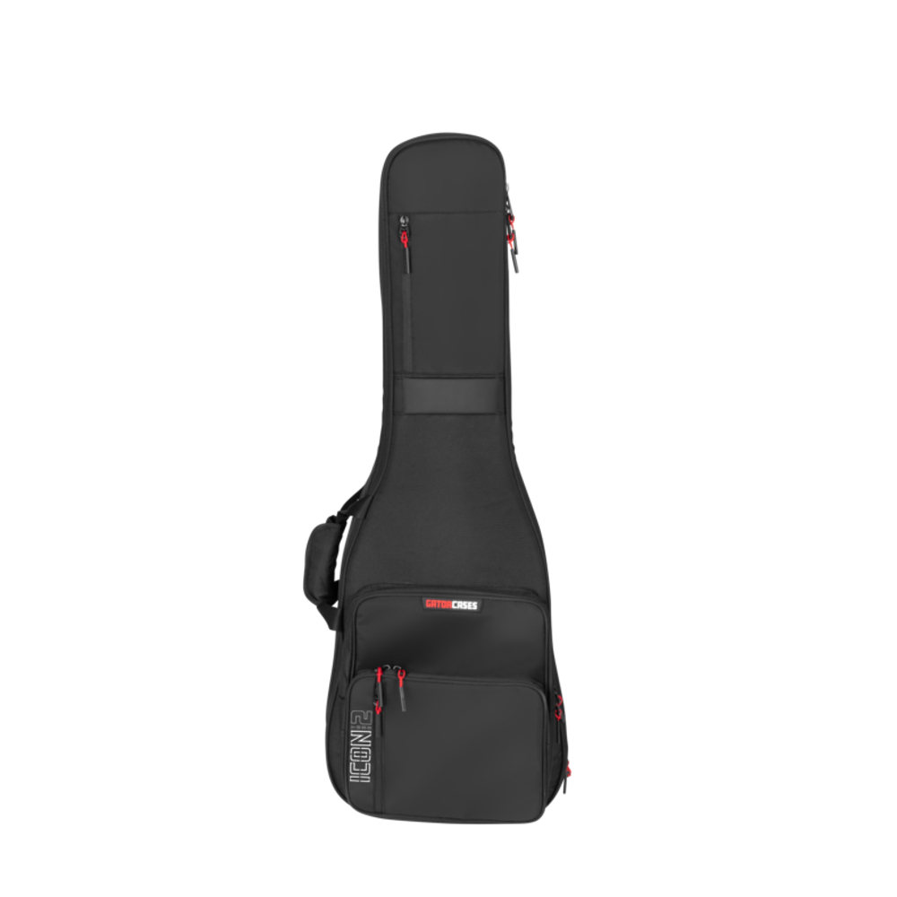 Gator G-ICONTTELEC-BLK Take Two Series Dual Electric Guitar Bag (Black)