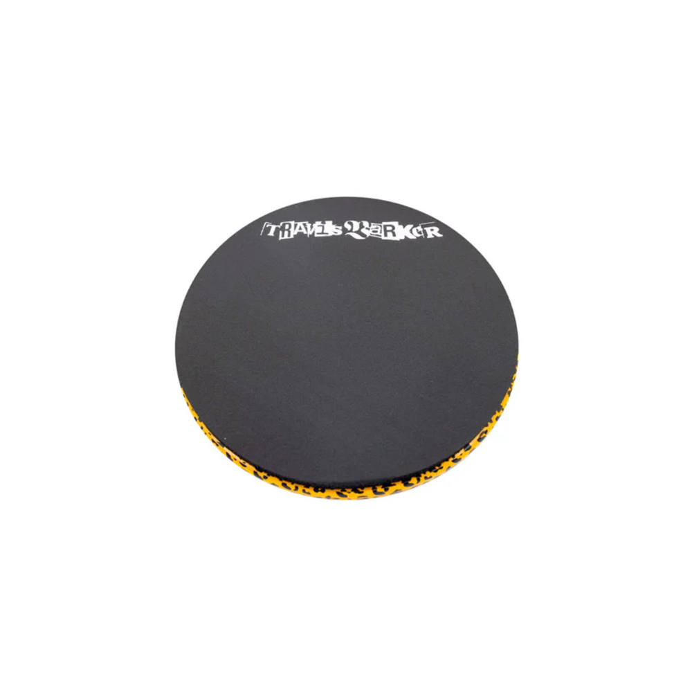 Zildjian Travis Barker 6-inch Practice Pad (Orange Cheetah Print)