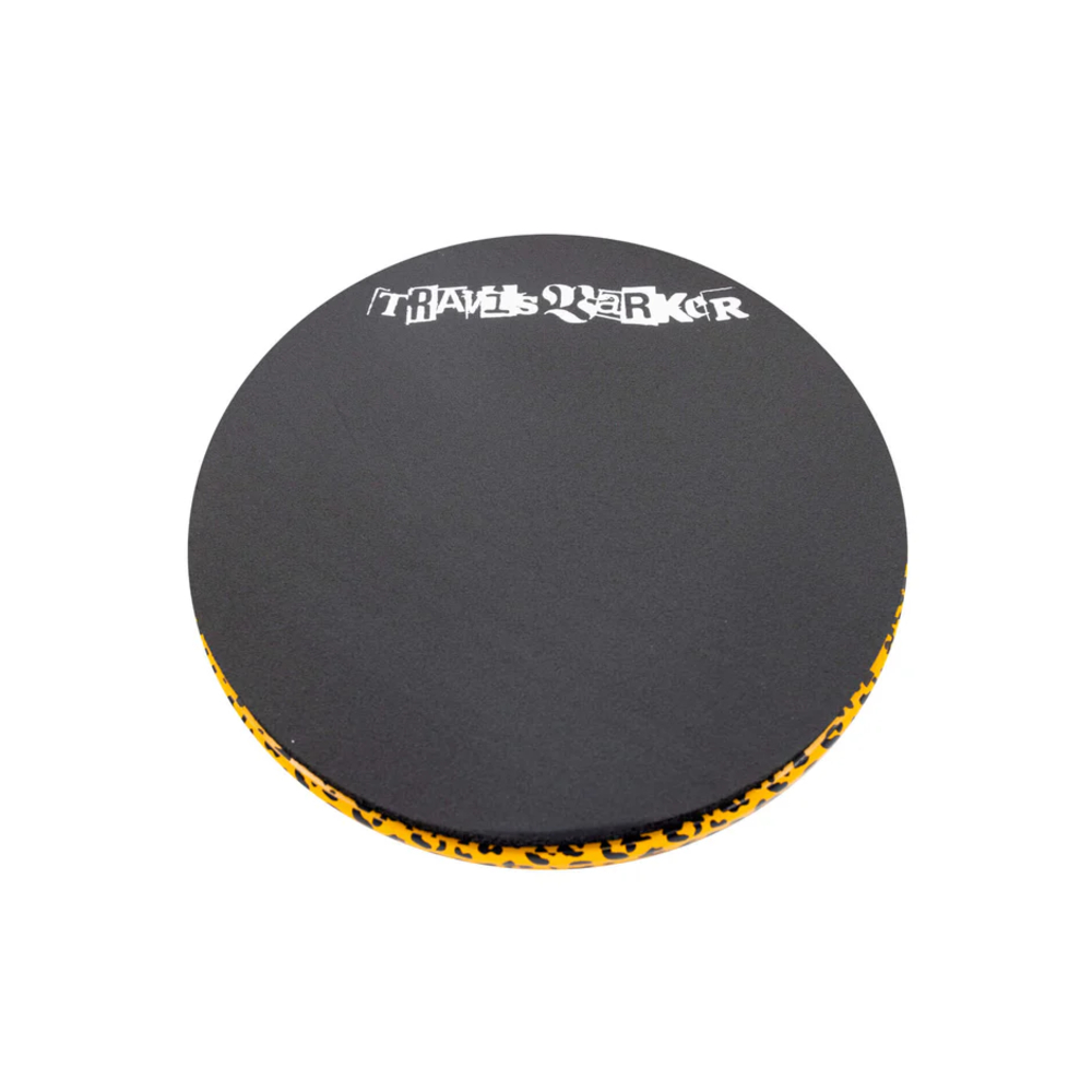 Zildjian Travis Barker 12-inch Practice Pad (Orange Cheetah Print)