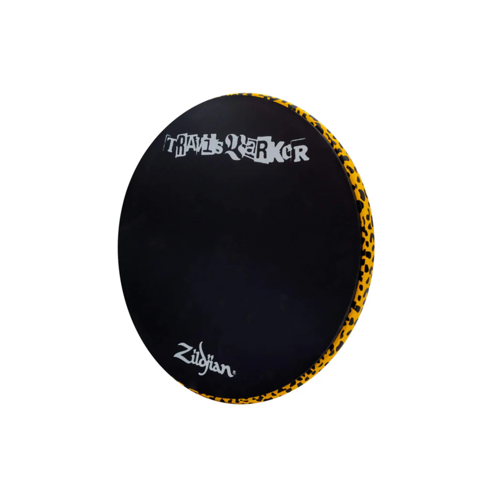 Zildjian Travis Barker 12-inch Practice Pad (Orange Cheetah Print)