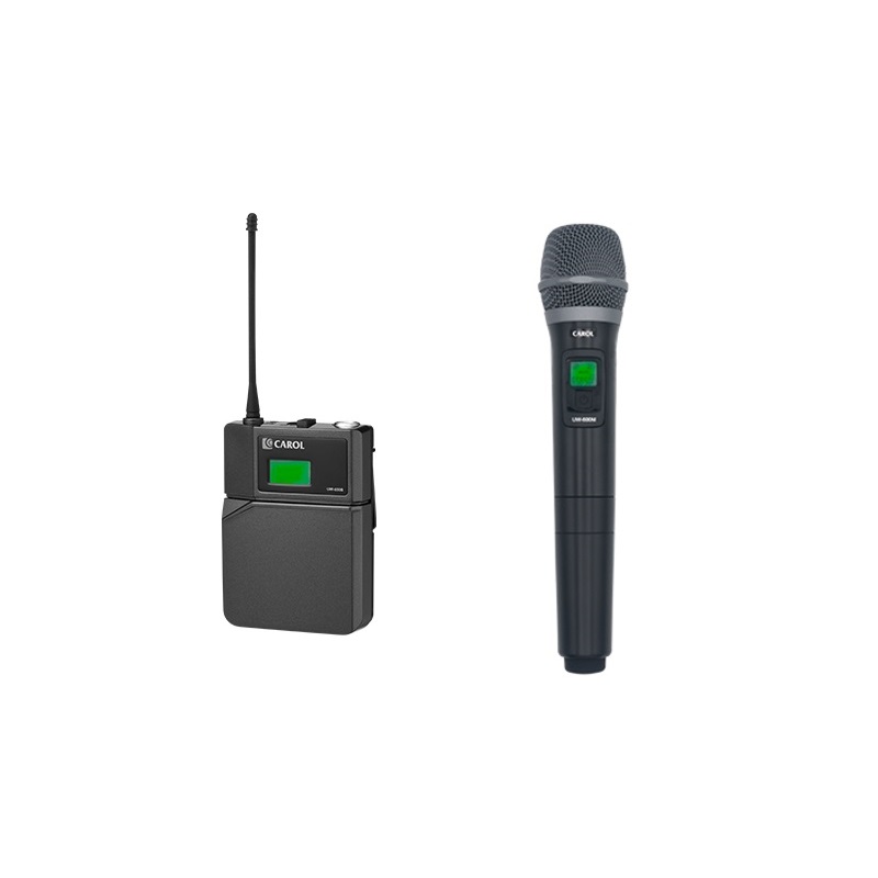 Carol UW-600 Wireless Microphone System with Microphone, Receiver and Transmitter