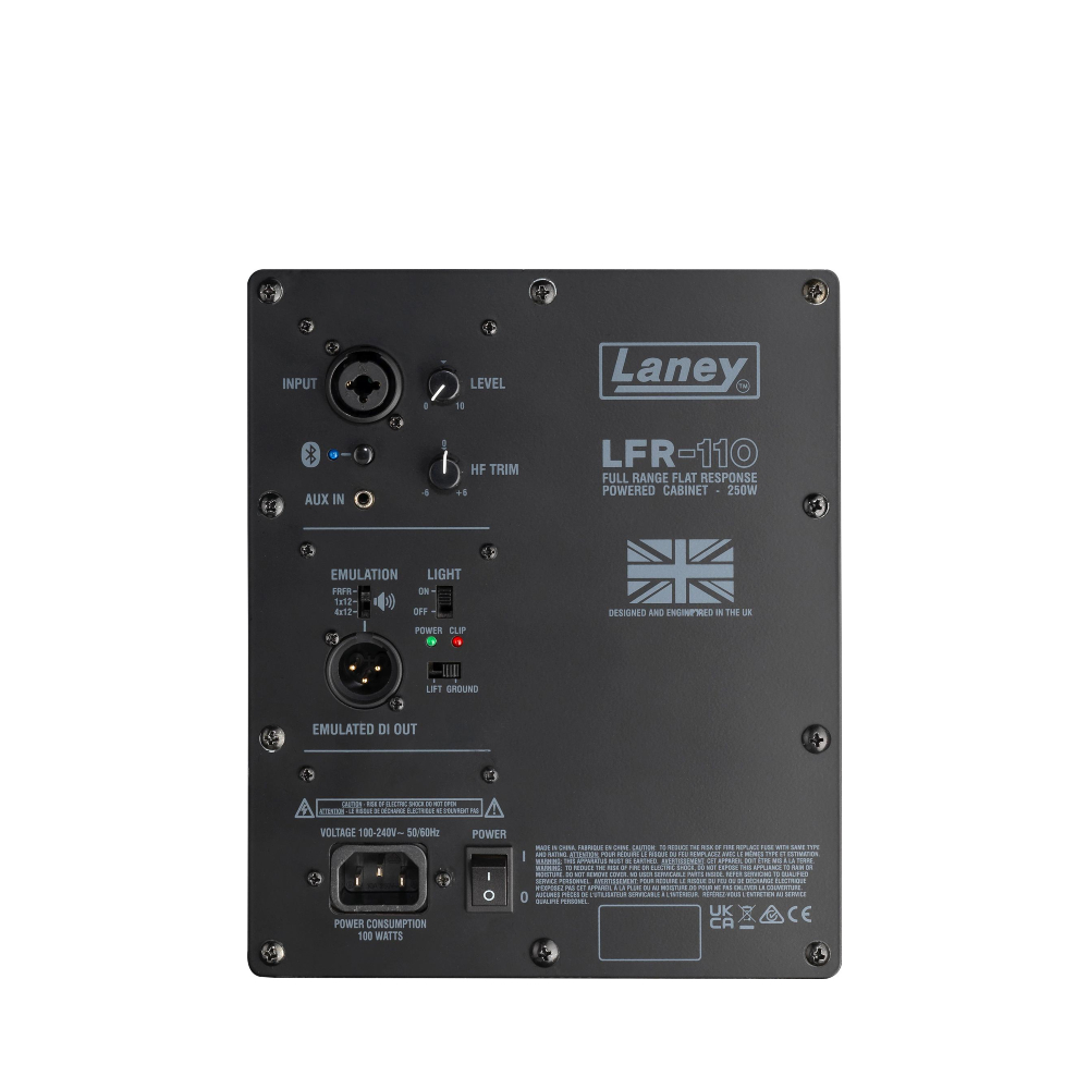 Laney LFR-110 250-watt 1 x 10-inch Guitar Speaker Cabinet