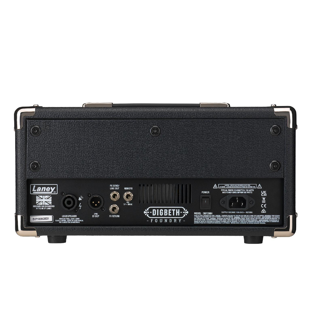 Laney Digbeth Foundry DBF200H 200-watt Bass Amplifier Head