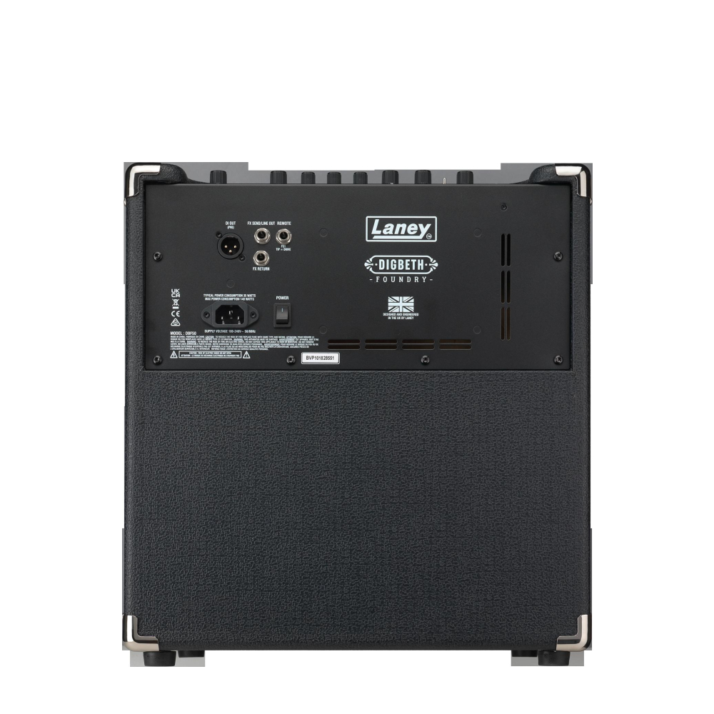 Laney Digbeth Foundry DBF50 50-watt 1 x 10-inch Bass Combo Amplifier