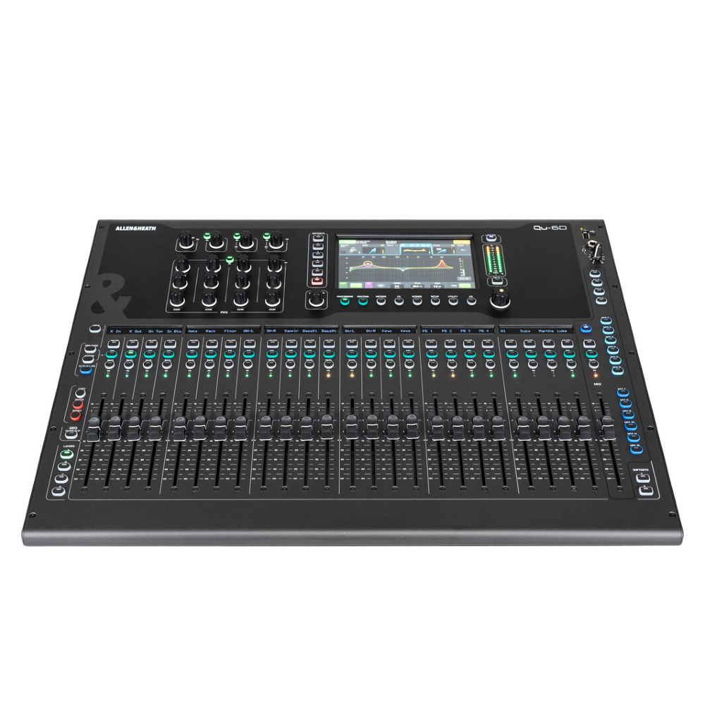 Allen & Heath - Qu-6D  38-in/24-out Compact Digital Mixer with Dante