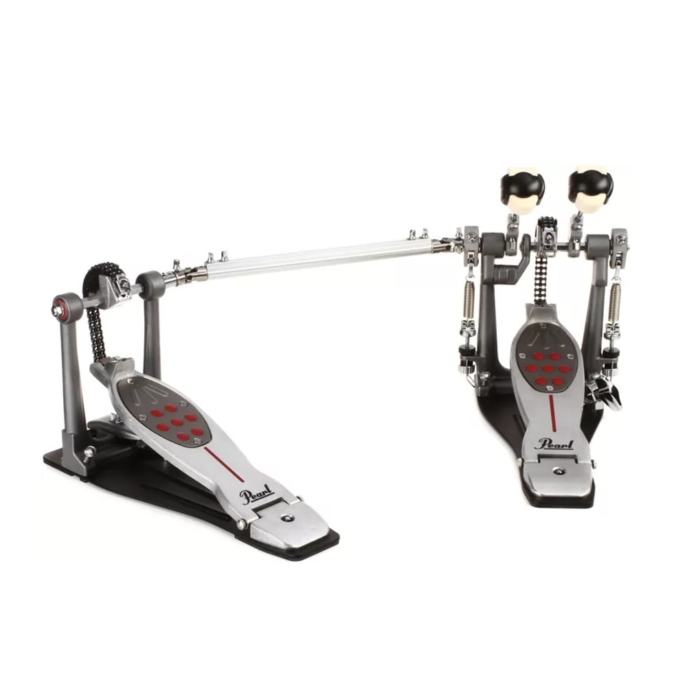 Pearl P2052C Eliminator Redline Double Bass Drum Pedal-Chain Drive