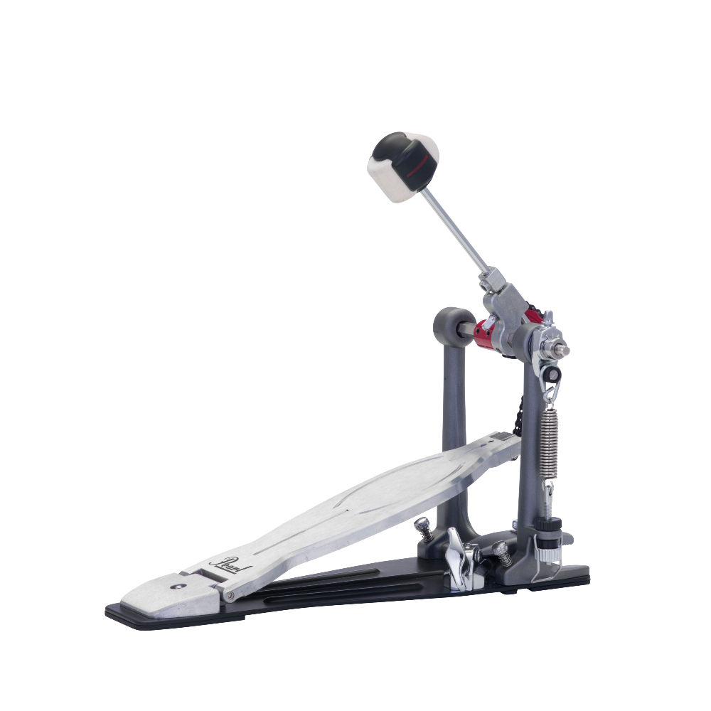 Pearl P-1030R Eliminator Solo Red Chain Drive Single Bass Drum Pedal