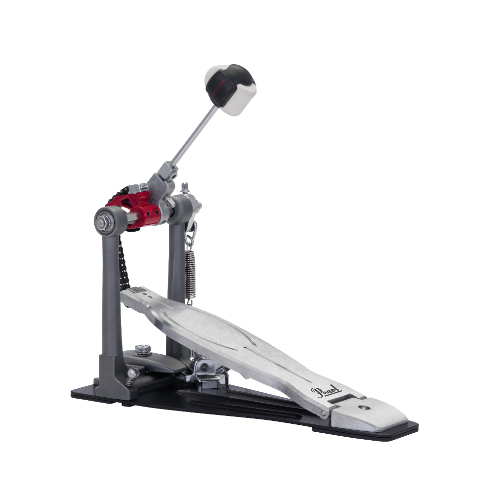 Pearl P-1030R Eliminator Solo Red Chain Drive Single Bass Drum Pedal