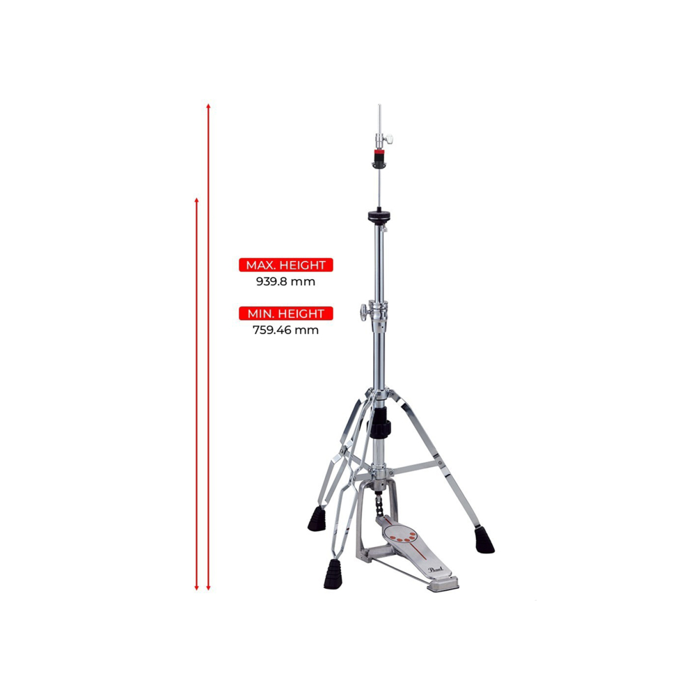 Pearl H-930QR HiHat Stand with HCL-105QR Quick Release Rapid Clutch
