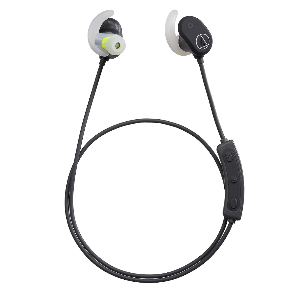 Audio-Technica ATH-SPORT60BT BK-EX SonicSport Wireless in-Ear Headphones (Black)