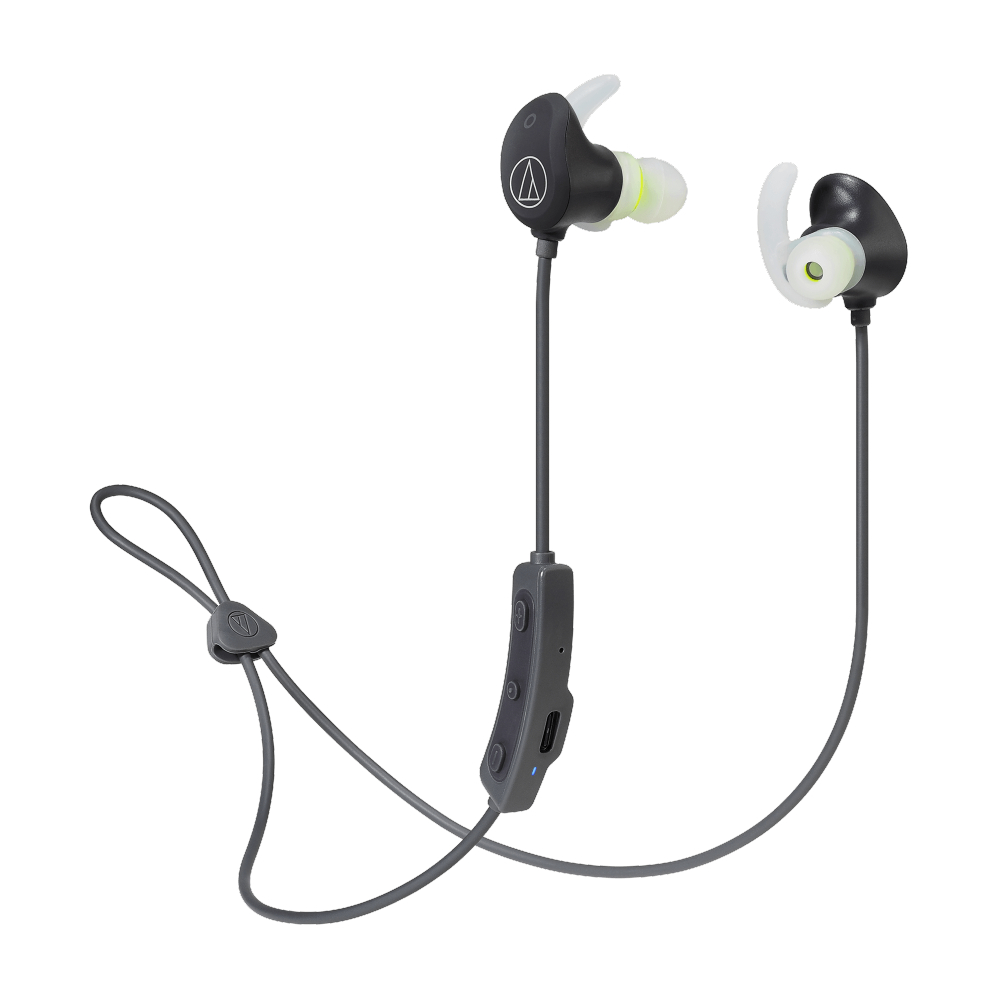 Audio-Technica ATH-SPORT60BT BK-EX SonicSport Wireless in-Ear Headphones (Black)