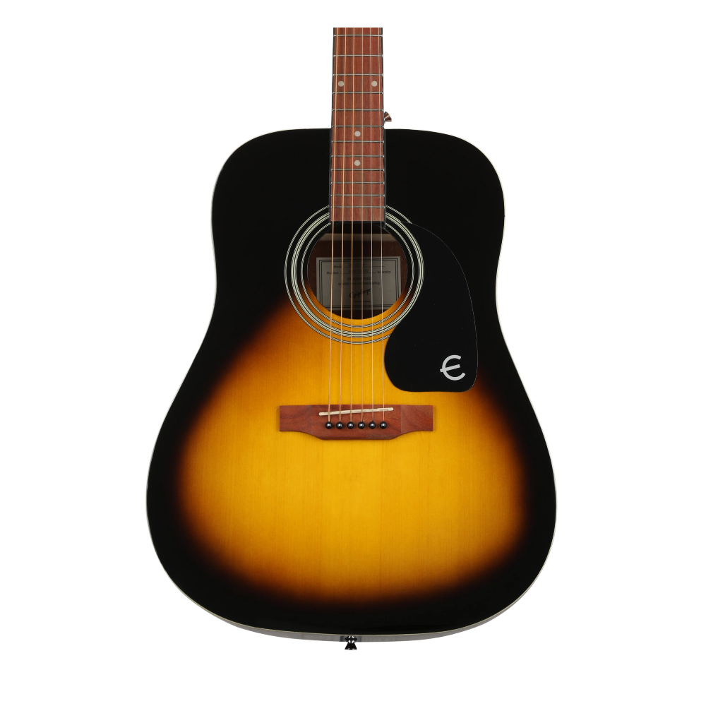 Epiphone DR-100 Dreadnought Acoustic Guitar - Vintage Sunburst (EA10VSCH1)