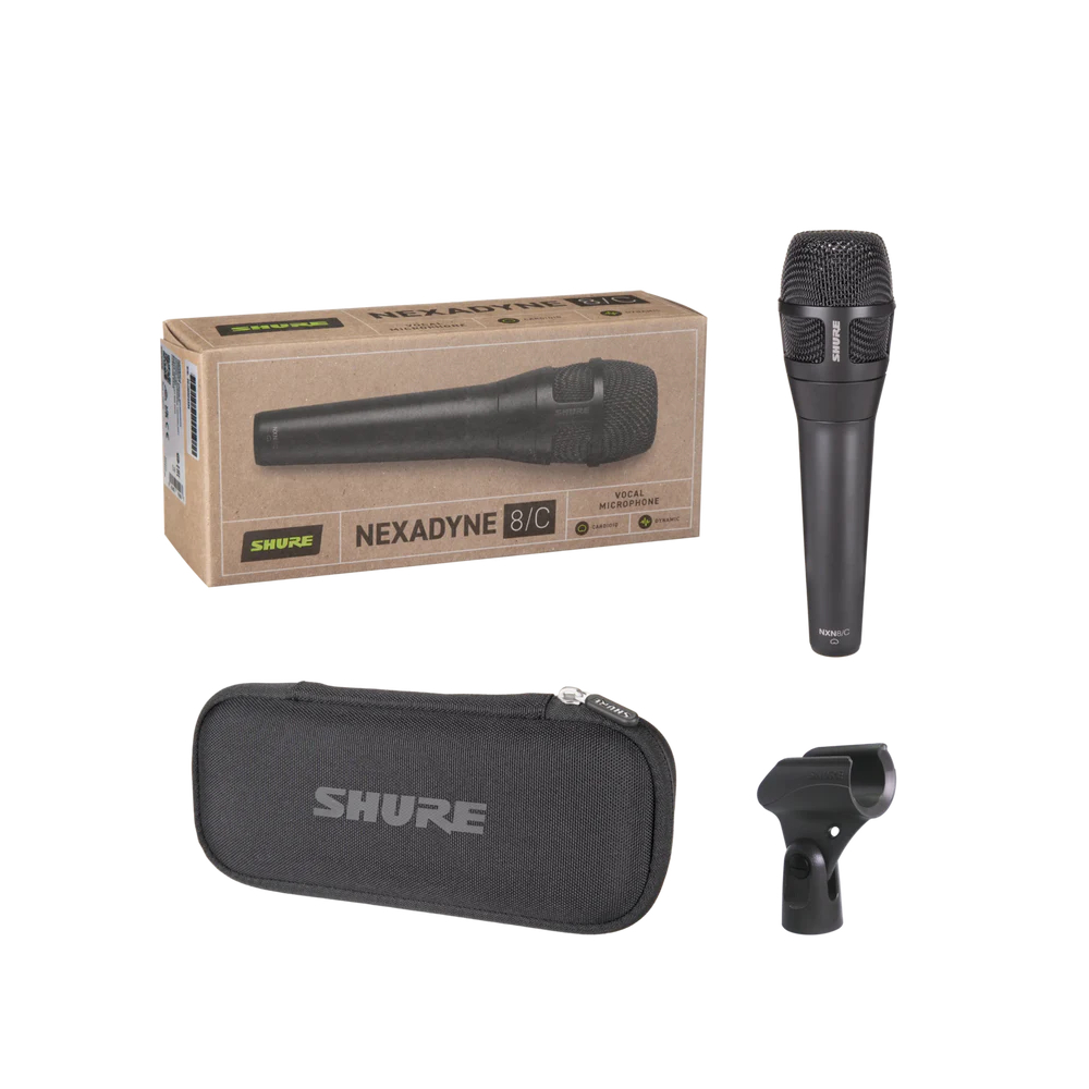 Shure Nexadyne 8/C Dynamic Vocal Microphone (NXN8/C)