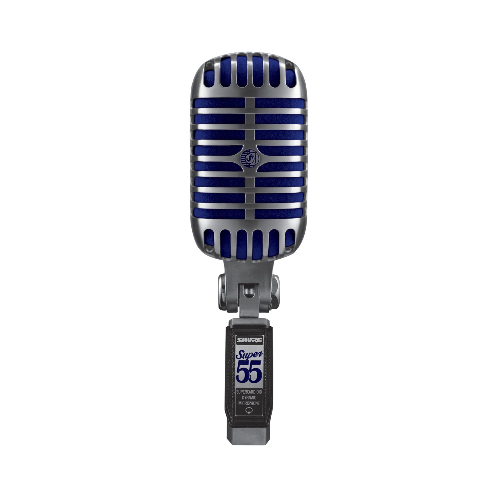 Shure Super 55 Deluxe Supercardioid Dynamic Vocal Microphone
