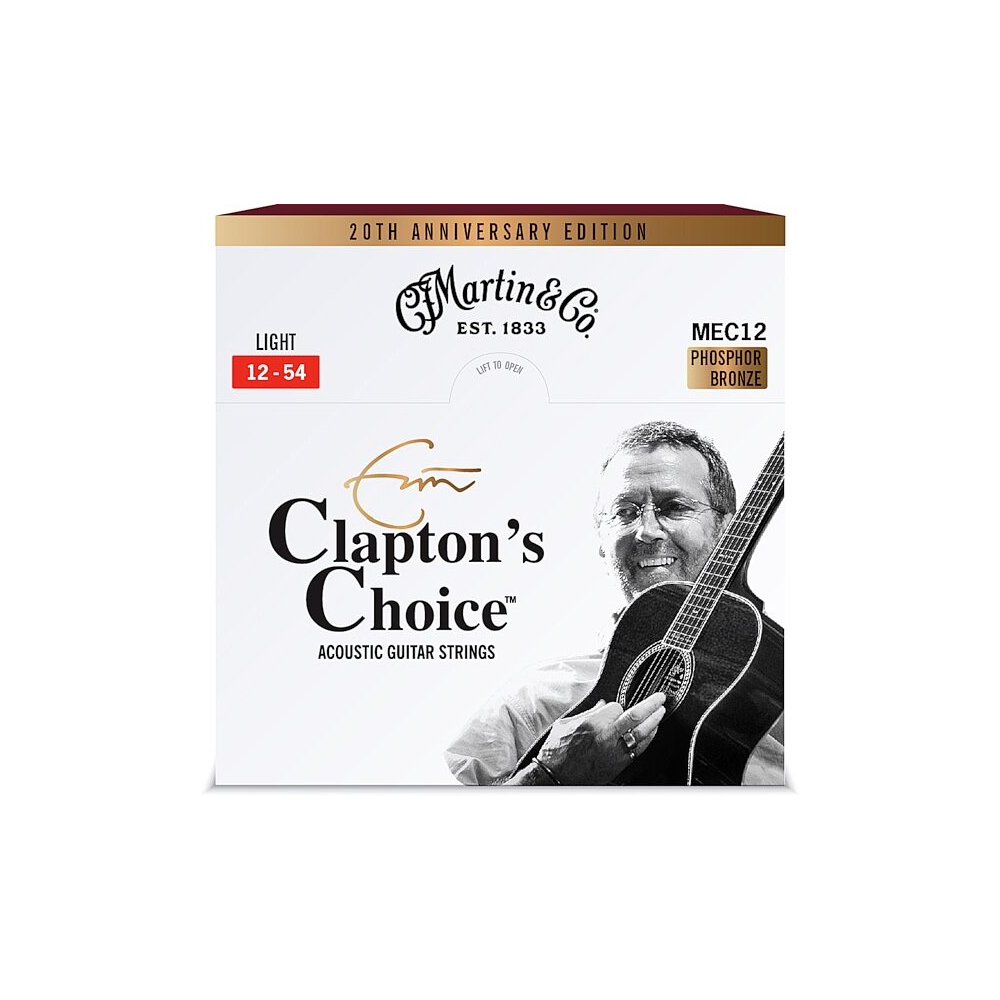 Martin MEC12LTD20 Eric Clapton 20th Anniversary Edition 92/8 (Phosphor Bronze Light)