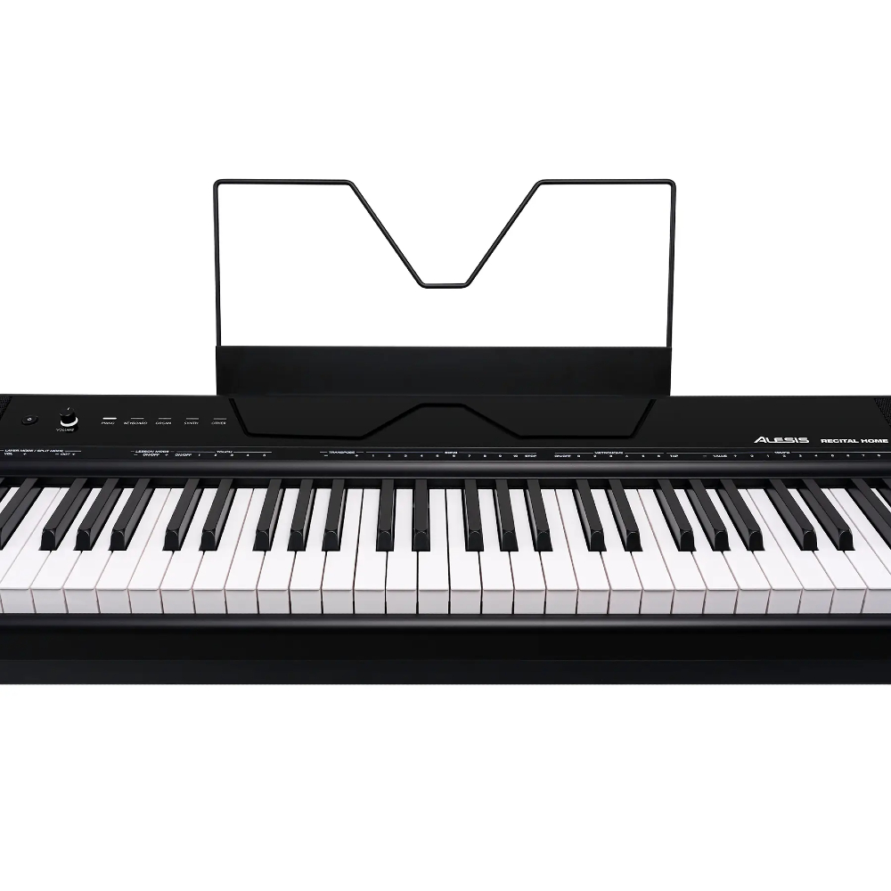 Alesis RECITALHOME 88-Key Contemporary Digital Piano w/Wood Stand (Black)