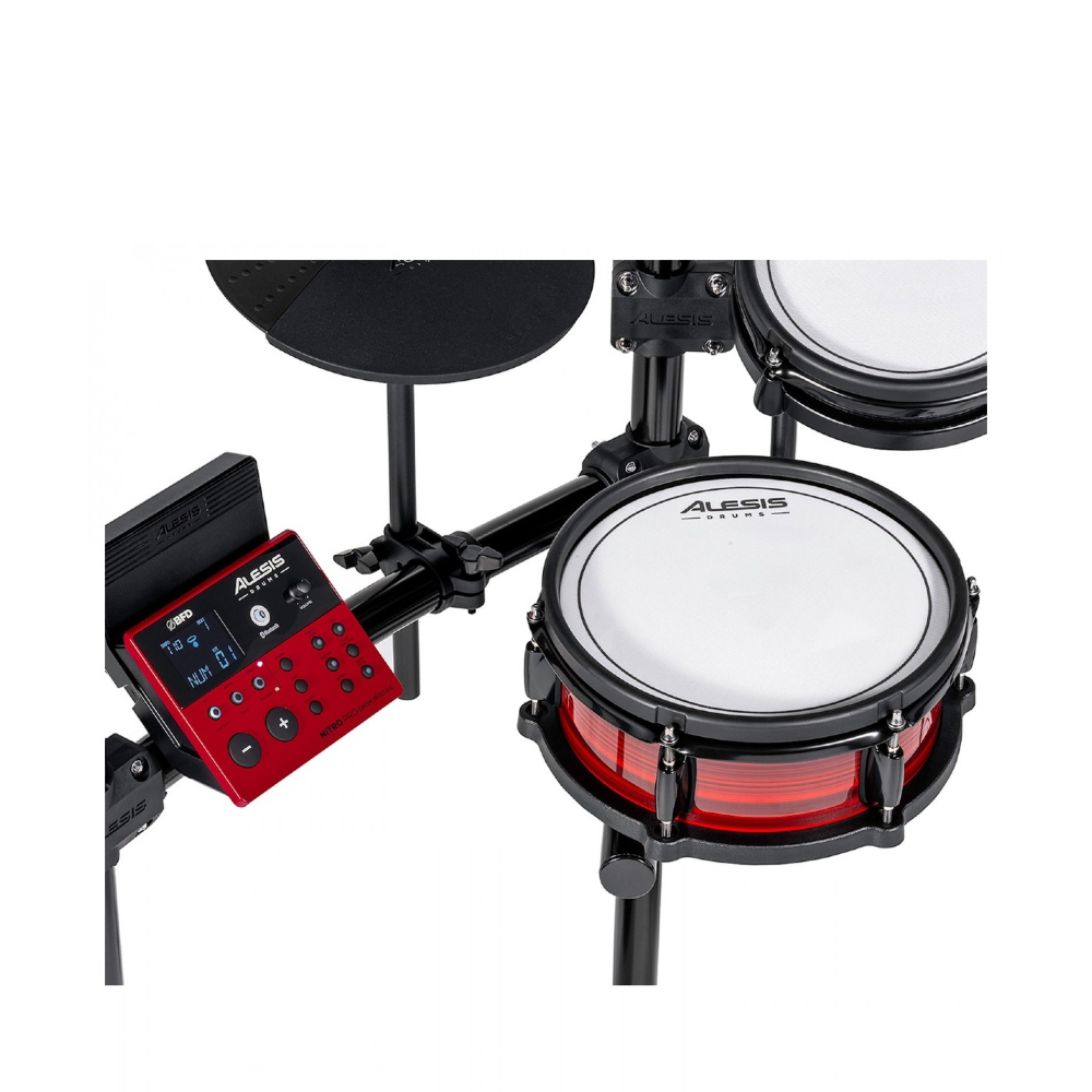 Alesis Nitro Pro XL 10-Piece Electronic Drum Kit With Mesh Heads & Bluetooth