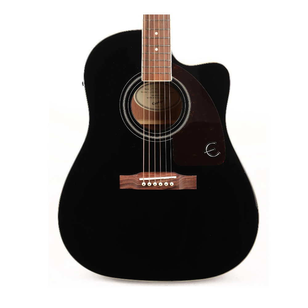 Epiphone J-45 EC Studio Acoustic-electric Guitar – Ebony (EE2SEBNH3)