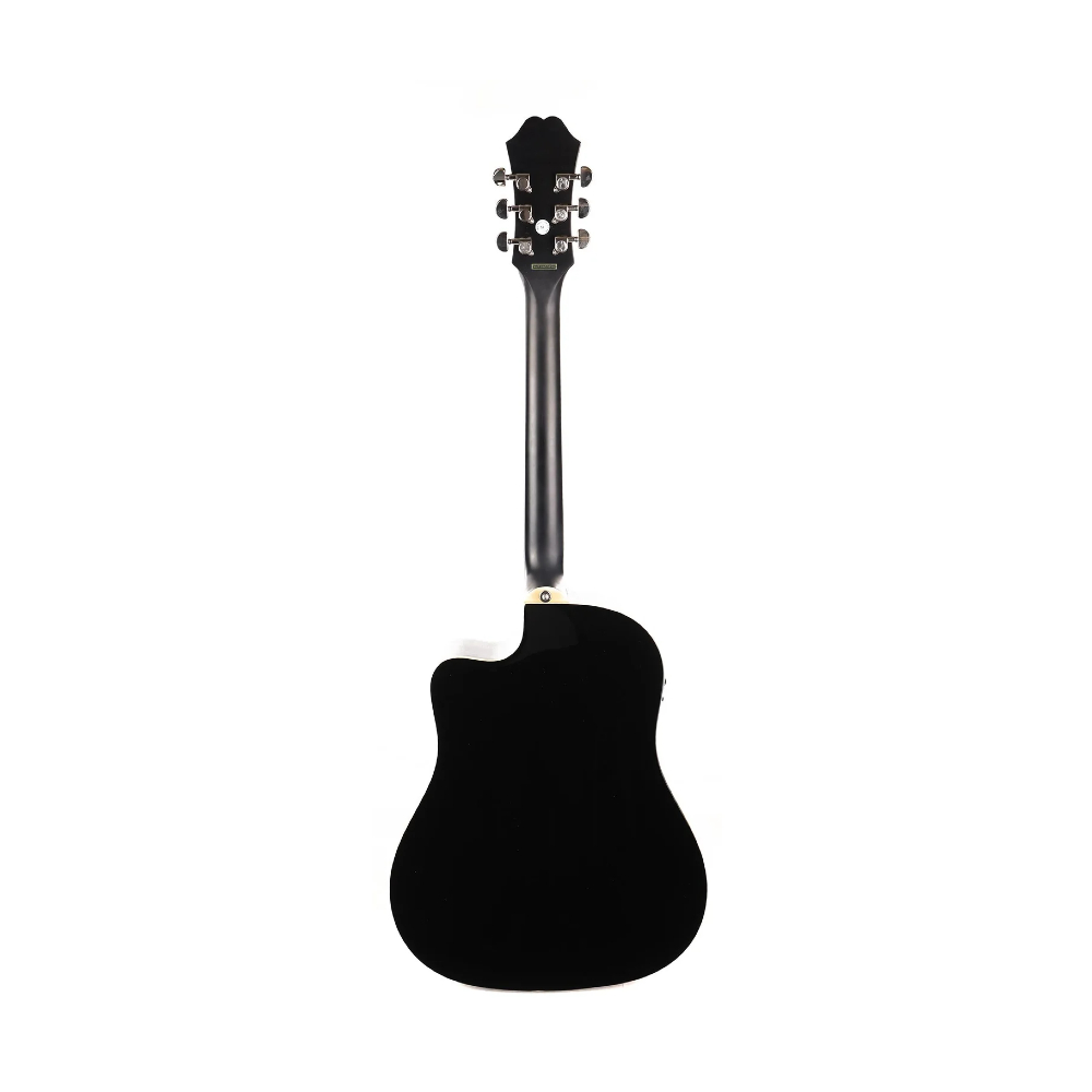 Epiphone J-45 EC Studio Acoustic-electric Guitar – Ebony (EE2SEBNH3)