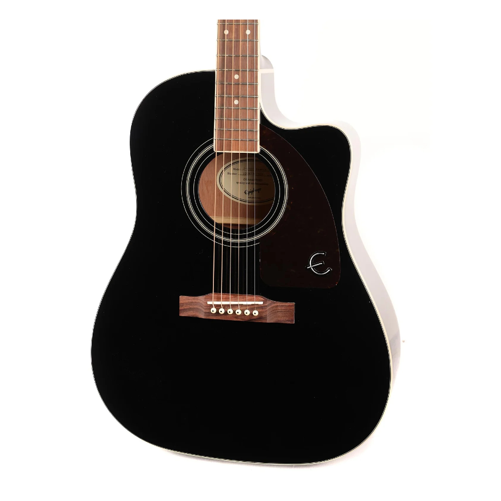 Epiphone J-45 EC Studio Acoustic-electric Guitar – Ebony (EE2SEBNH3)