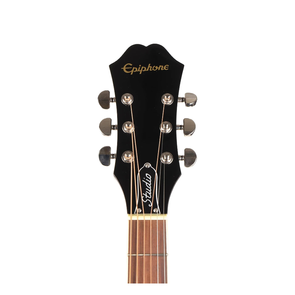 Epiphone J-45 EC Studio Acoustic-electric Guitar – Ebony (EE2SEBNH3)