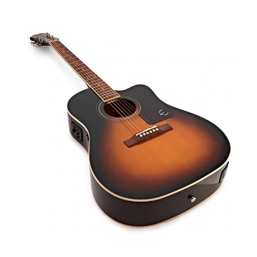 Epiphone J-45 EC Studio Acoustic-electric Guitar - Vintage Sunburst (EE2SVSNH3)