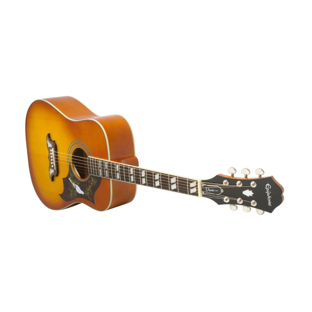 Epiphone Dove Studio Acoustic-electric Guitar - Violin Burst (EEDVVBNH1)