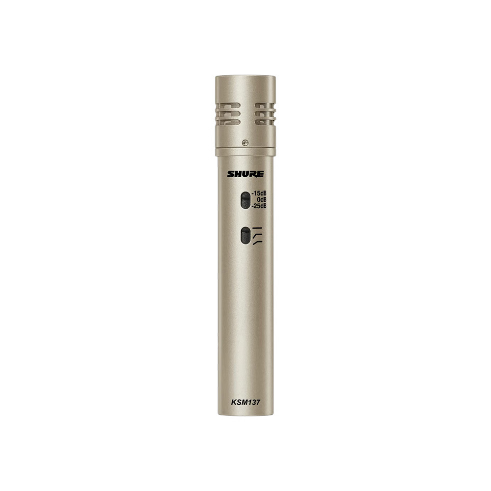 Shure KSM137/SL-X Condenser Microphone KSM137 Cardioid Instrument Microphone