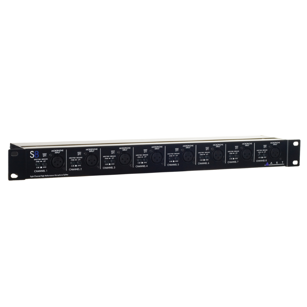 ART Audio ARTS8-3-WAY 8-channel 3-way Microphone Splitter