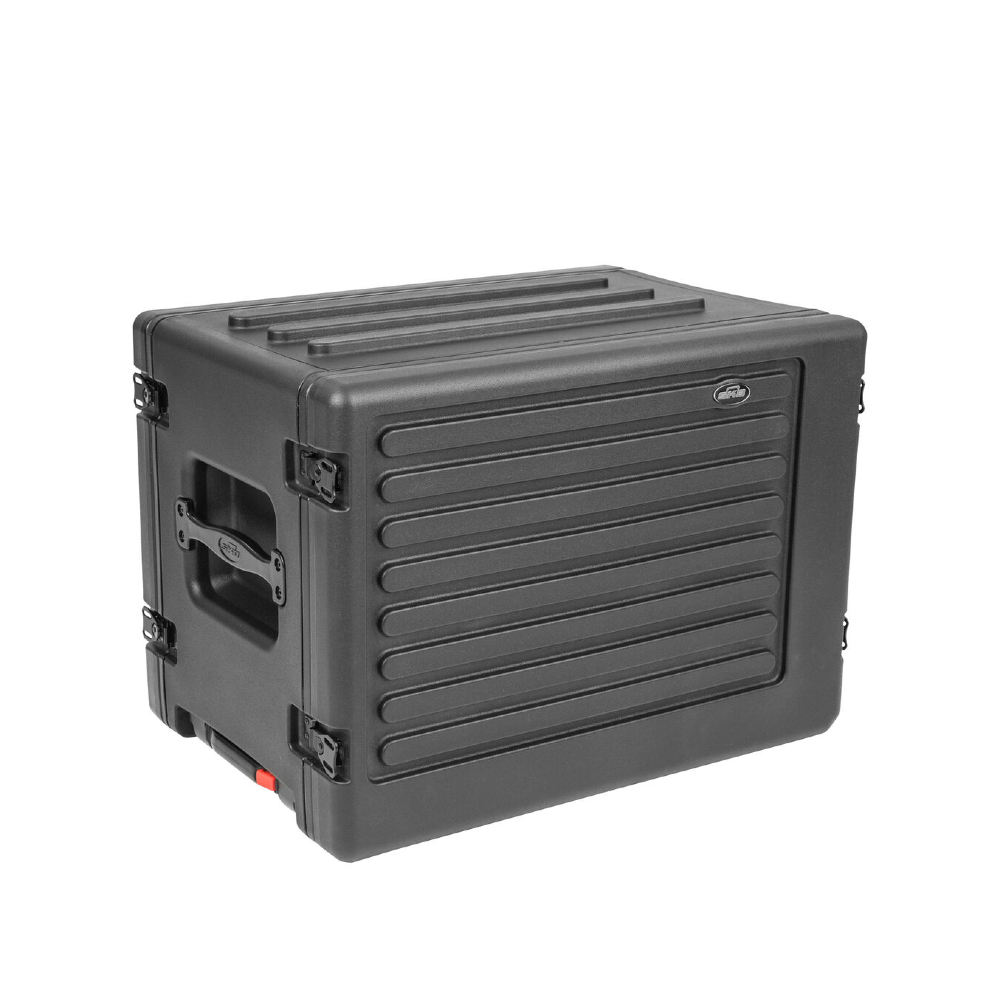 SKB rSeries Shallow Rolling Rack Roto-molded Case - 8U (1SKB-R8SW)