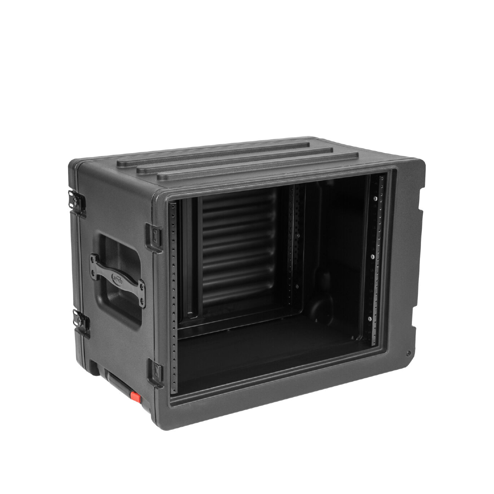 SKB rSeries Shallow Rolling Rack Roto-molded Case - 8U (1SKB-R8SW)