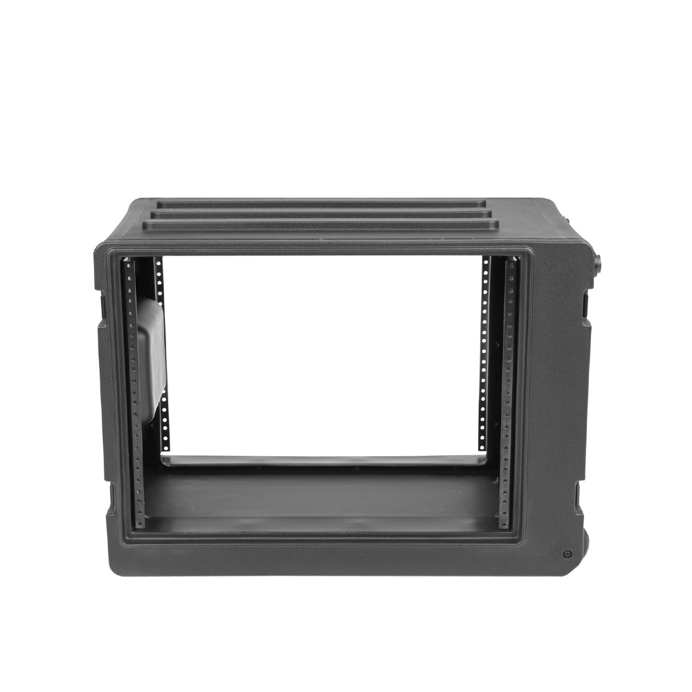 SKB rSeries Shallow Rolling Rack Roto-molded Case - 8U (1SKB-R8SW)