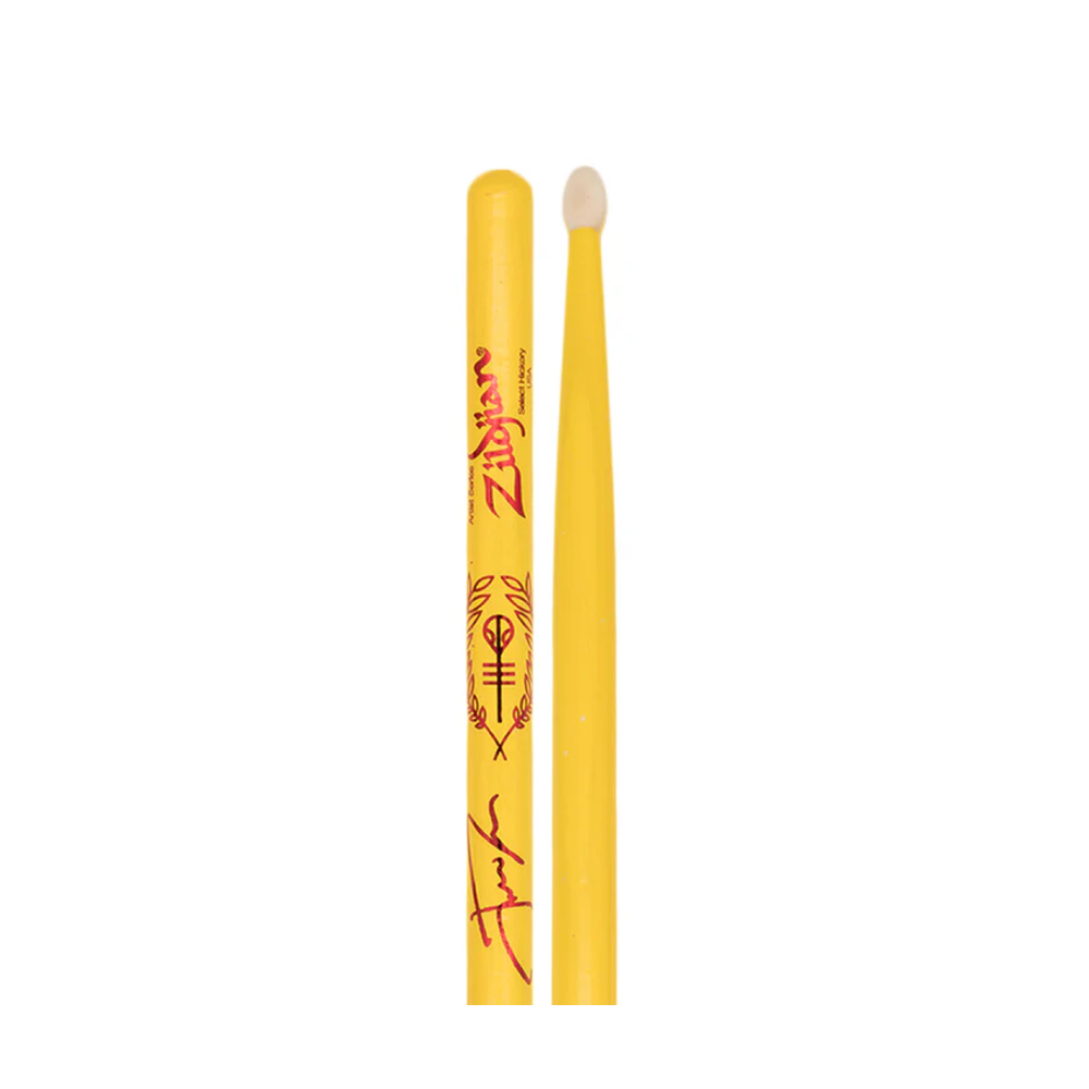 Zildjian Josh Dun Artist Series Drumsticks (Clancy Yellow)