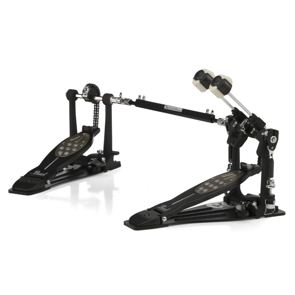 Pearl P-2052C/B Eliminator Twin Bass Drum Pedal Chain Drive - Black