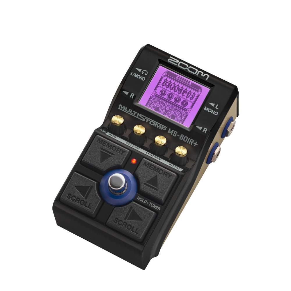 Zoom MS-80 IR+ Amp Sim and Multi-effects Pedal