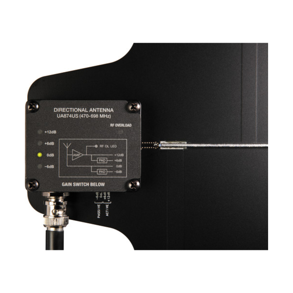 Shure UA874US Active Directional Antenna