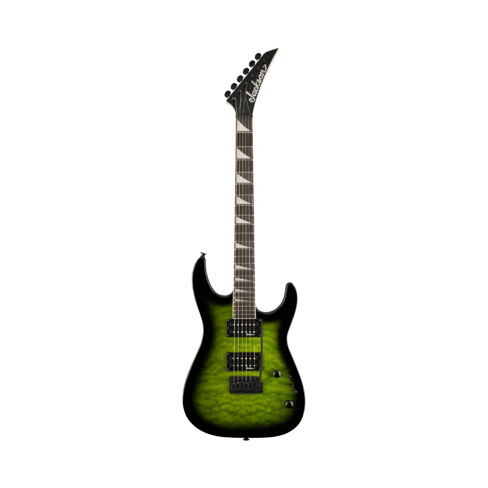 Jackson JS Series Dinky JS20 DKQ 2PT Electric Guitar Amaranth - Transparent Green Burst - 2910211587