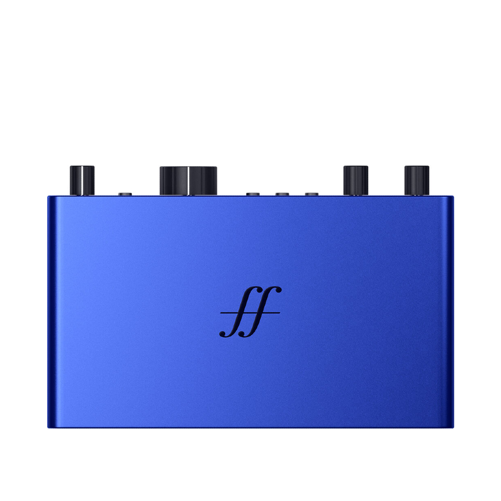 Focusrite Scarlett 2i2 USB-C Audio Interface (4th Generation / 25th Anniversary Edition / ISA Blue)