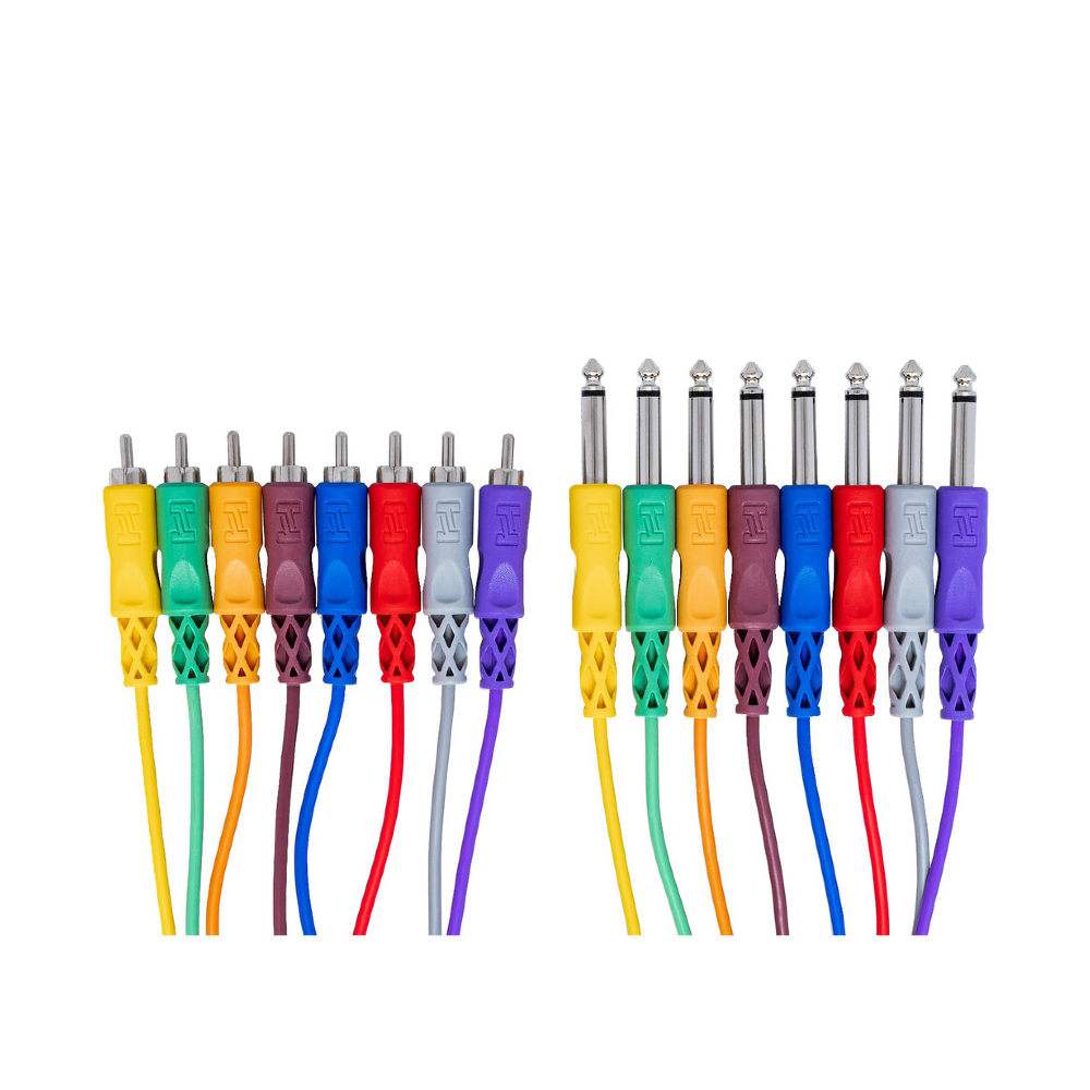 Hosa CPR-802 Unbalanced Snake 1/4″ TS to RCA – 2m