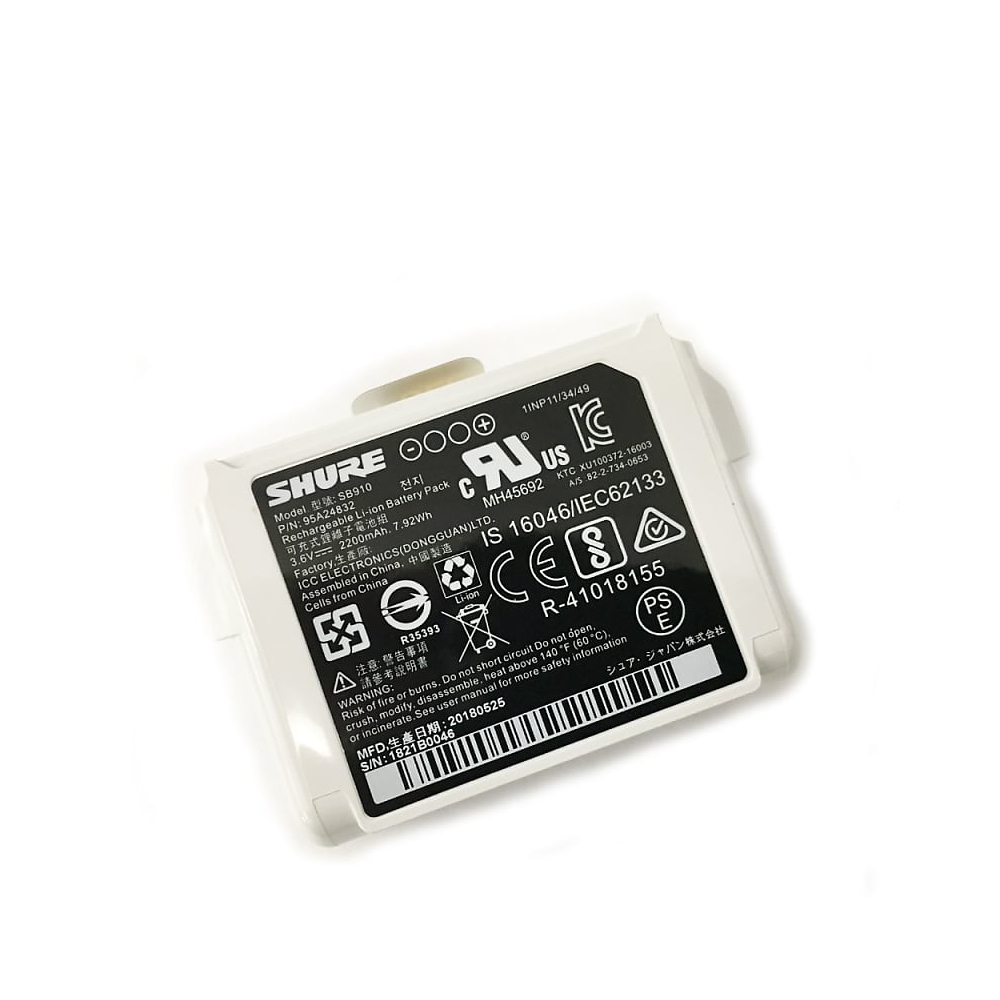 Shure SB910 Rechargeable Lithium-Ion Battery