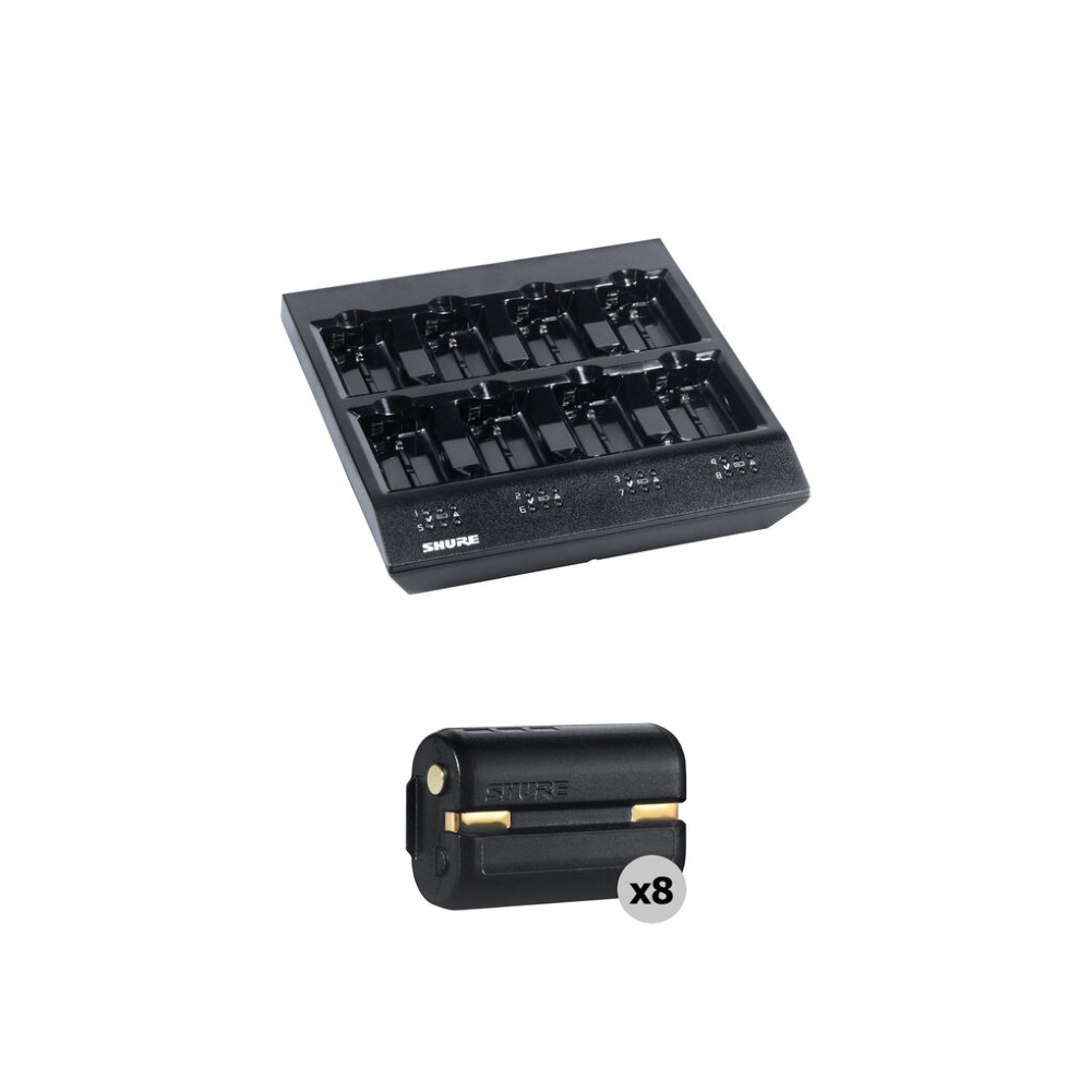 Shure SBC800 8-Bay Battery Charger